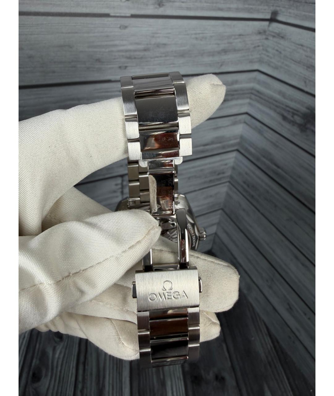 OMEGA Темно-синие часы, фото 9