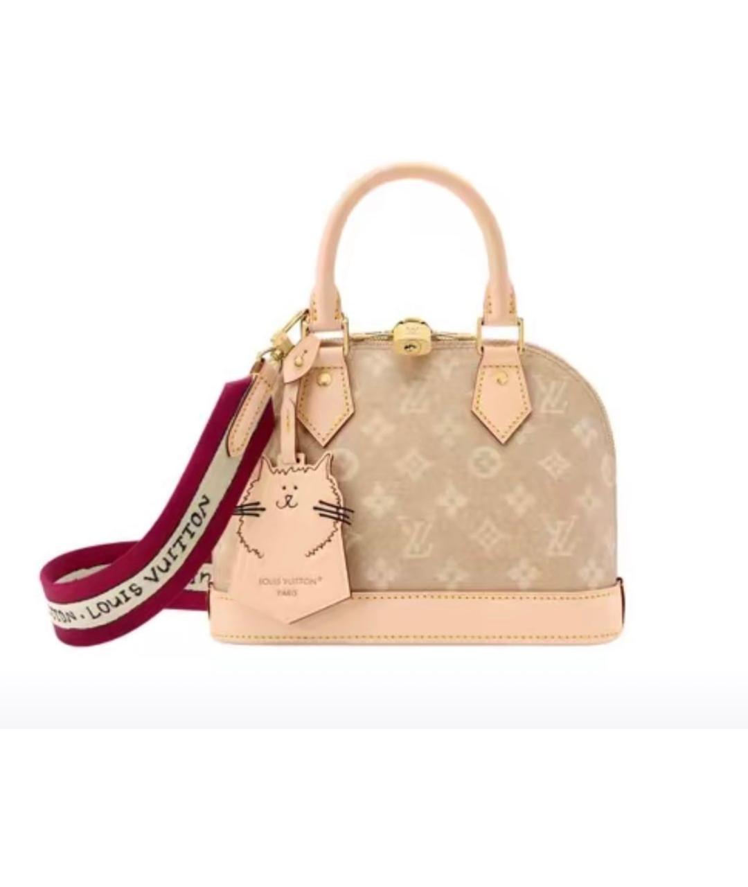 LOUIS VUITTON Бежевая сумка через плечо, фото 3