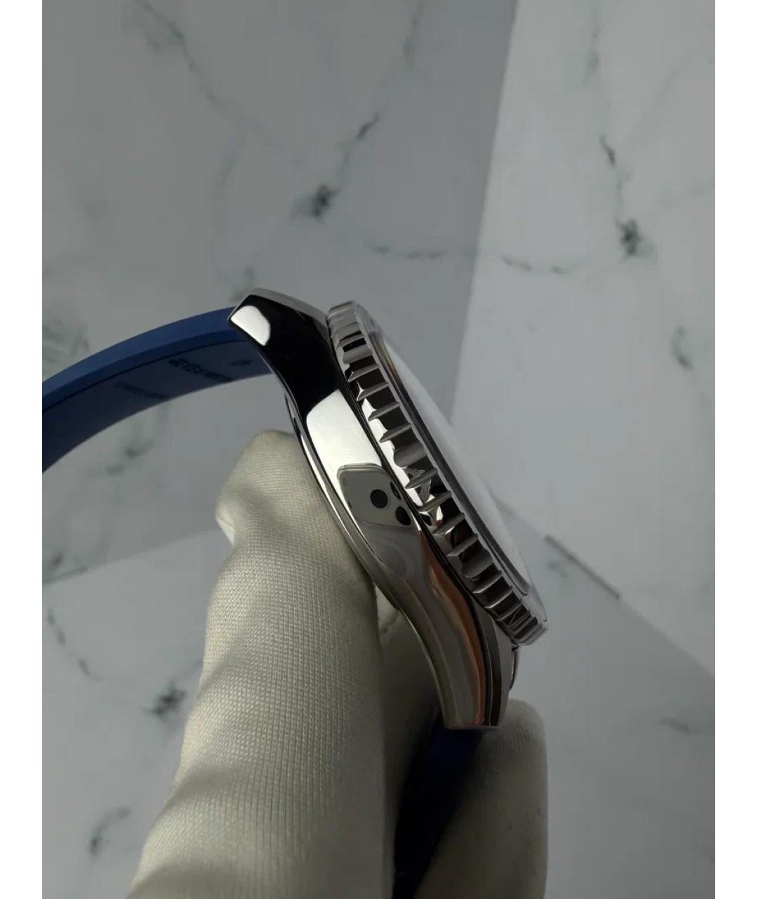 ZENITH Синие металлические часы, фото 4