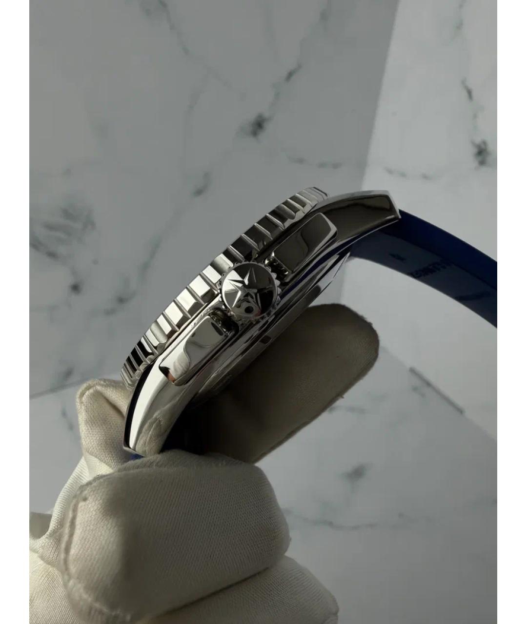 ZENITH Синие металлические часы, фото 3