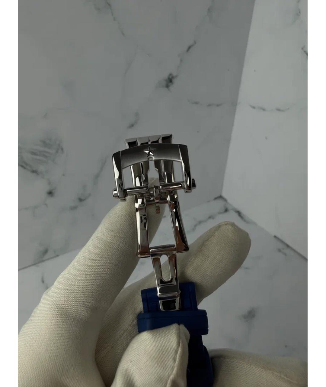 ZENITH Синие металлические часы, фото 6