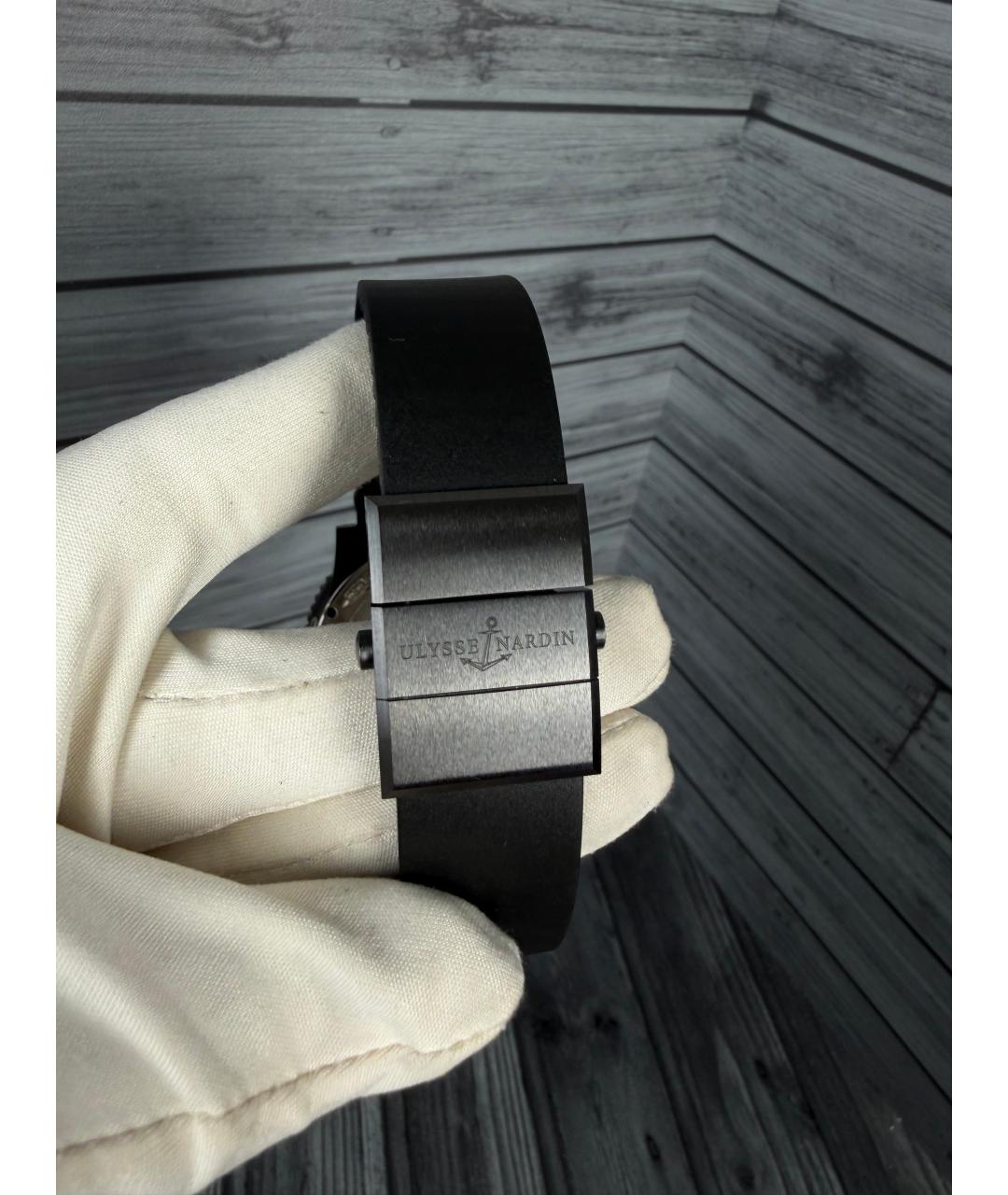 Ulysse Nardin Черные часы, фото 9