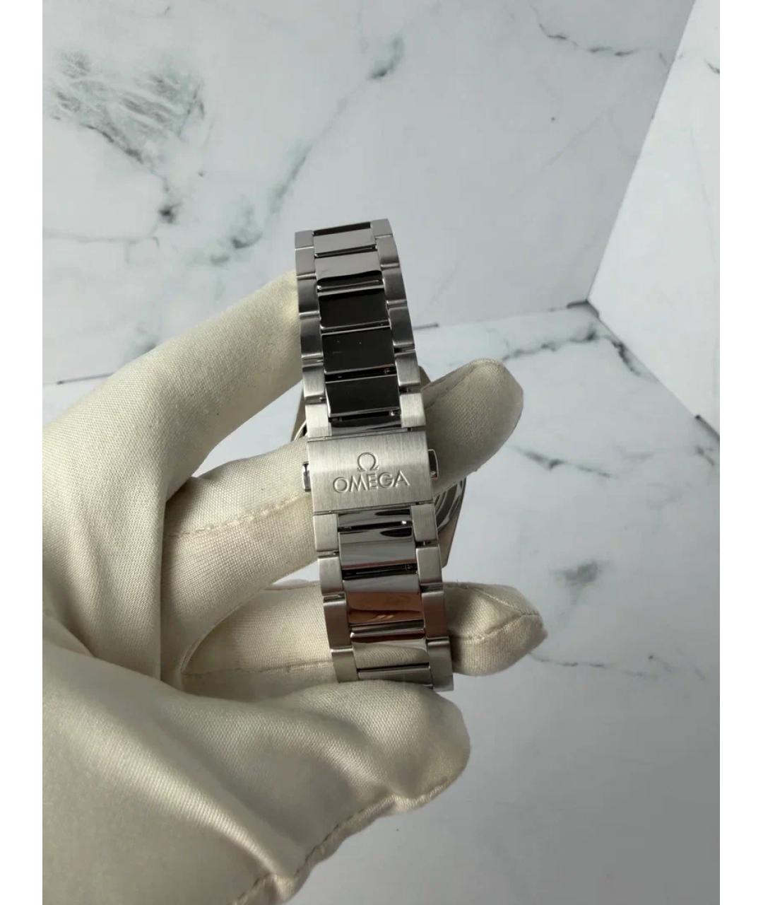 OMEGA Синие металлические часы, фото 7