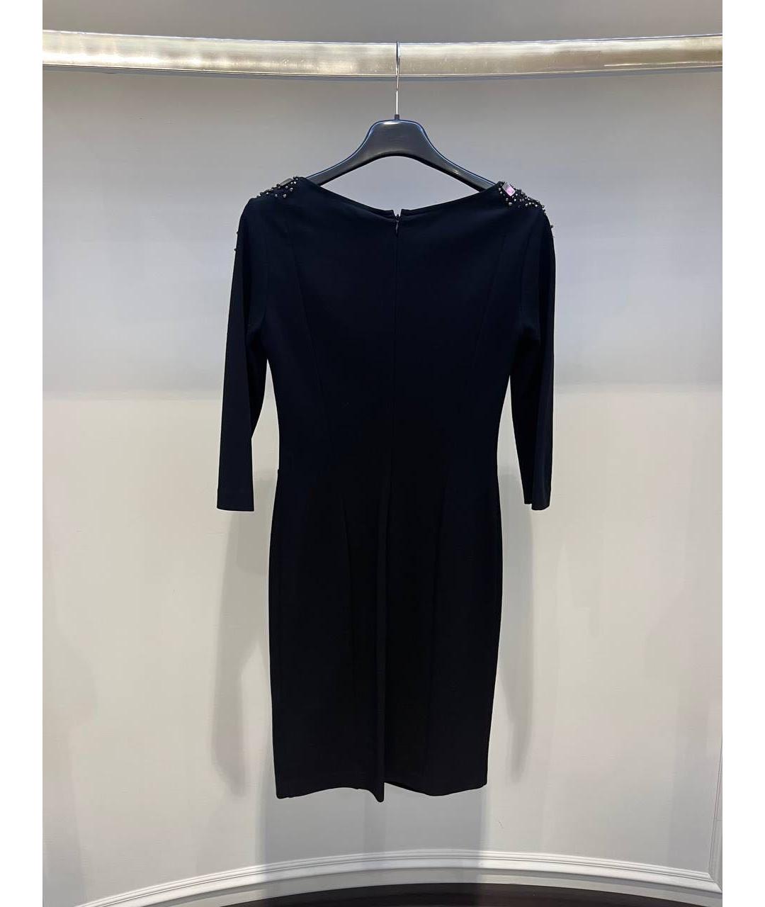 BLUMARINE Черное коктейльное платье, фото 2