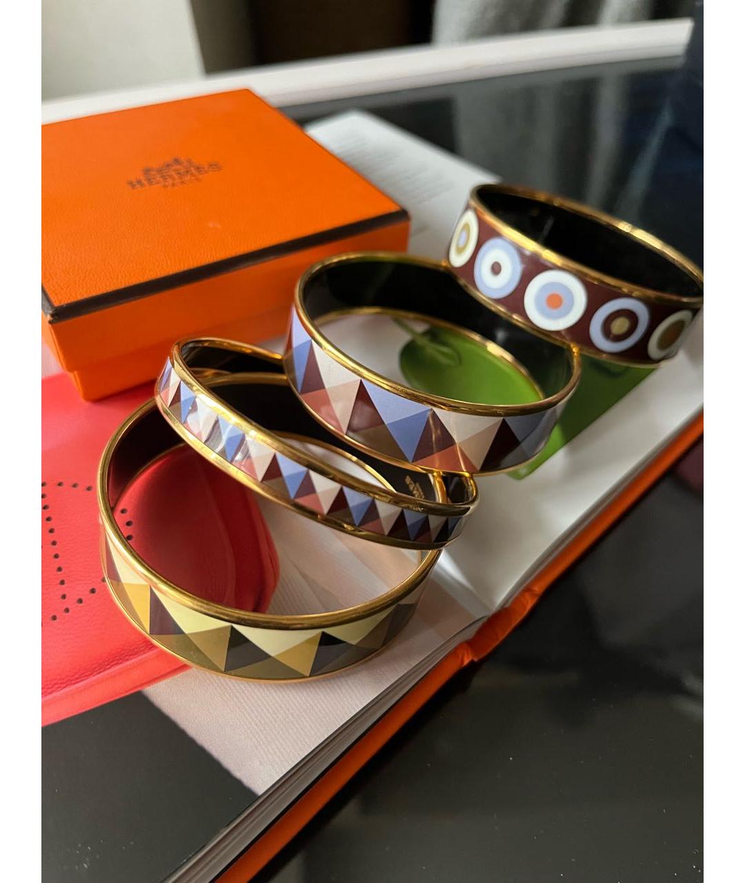 HERMES Мульти металлический браслет, фото 8