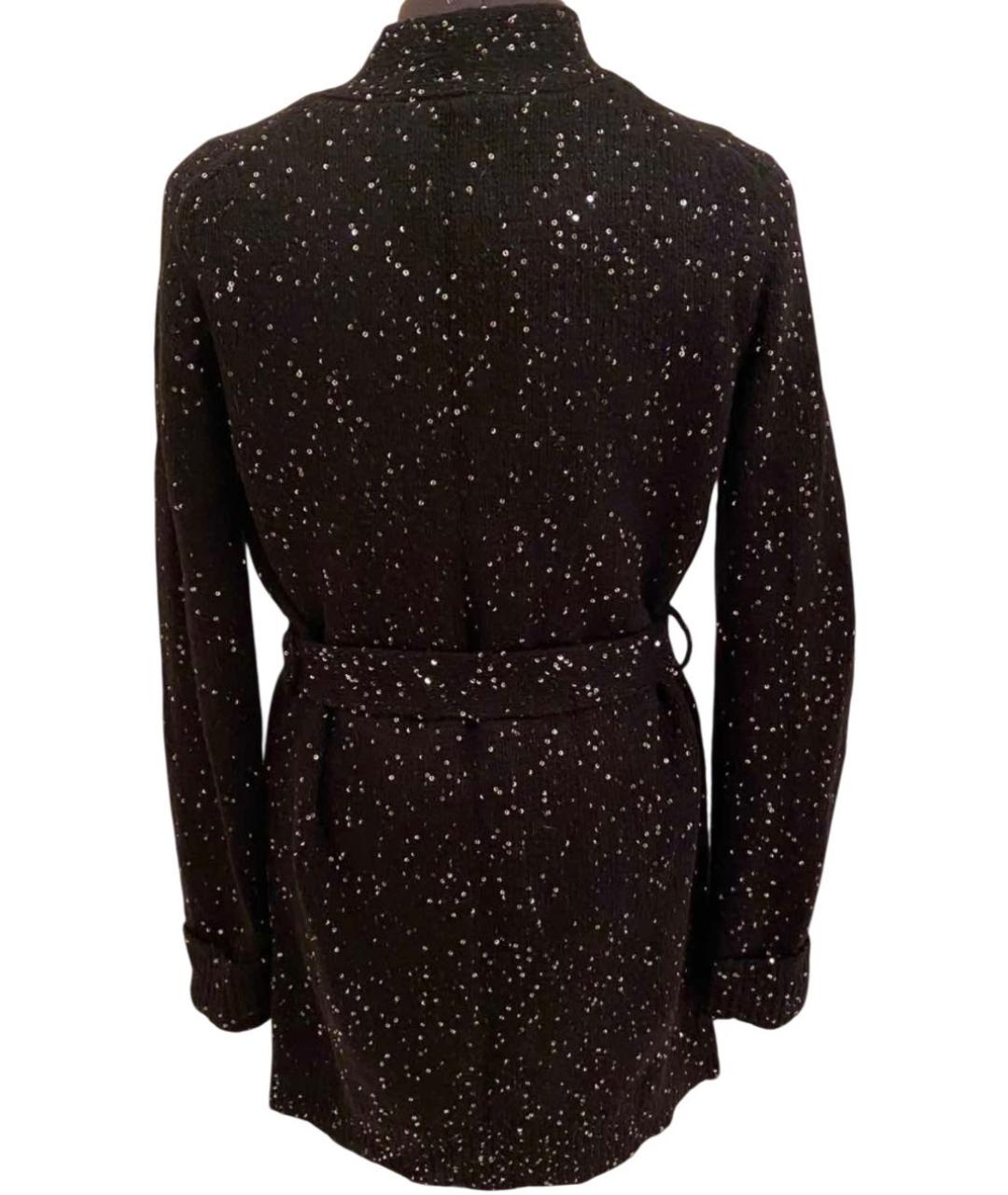 JUICY COUTURE Черный полиэстеровый кардиган, фото 3