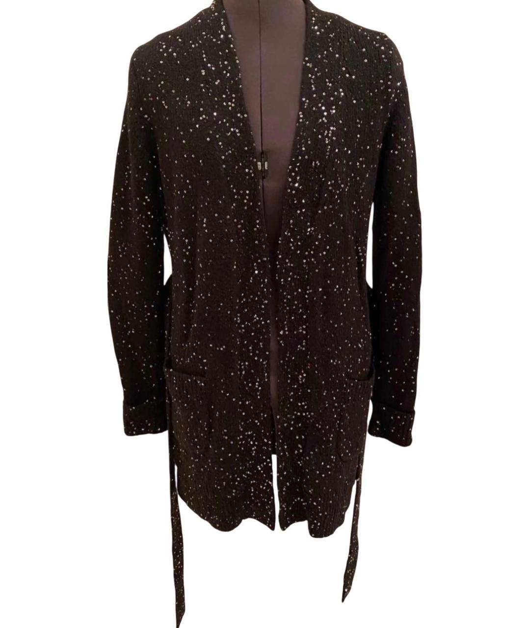 JUICY COUTURE Черный полиэстеровый кардиган, фото 2