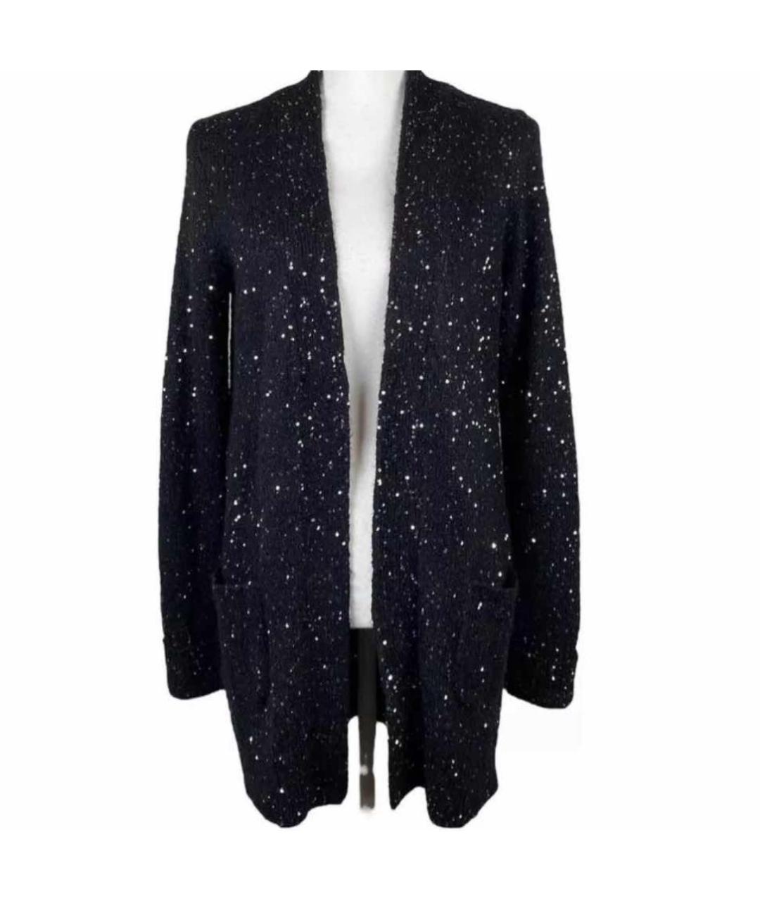 JUICY COUTURE Черный полиэстеровый кардиган, фото 7