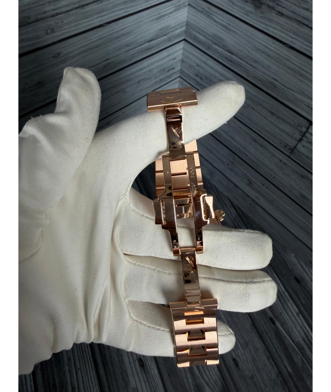 VACHERON CONSTANTIN Черные часы из розового золота, фото 9