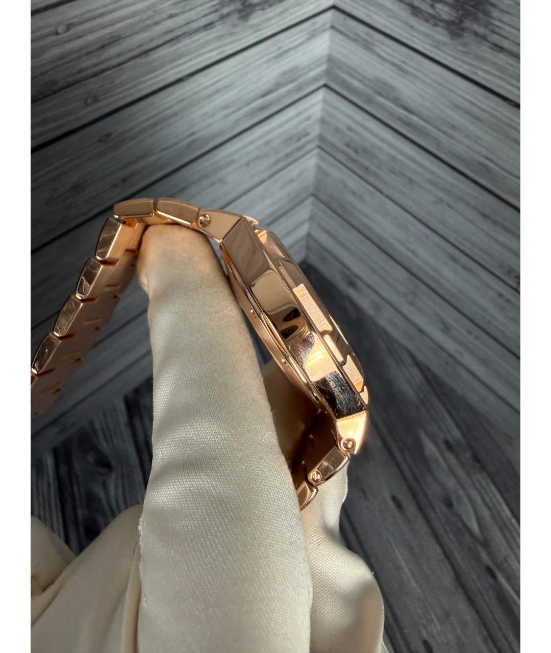 VACHERON CONSTANTIN Черные часы из розового золота, фото 4