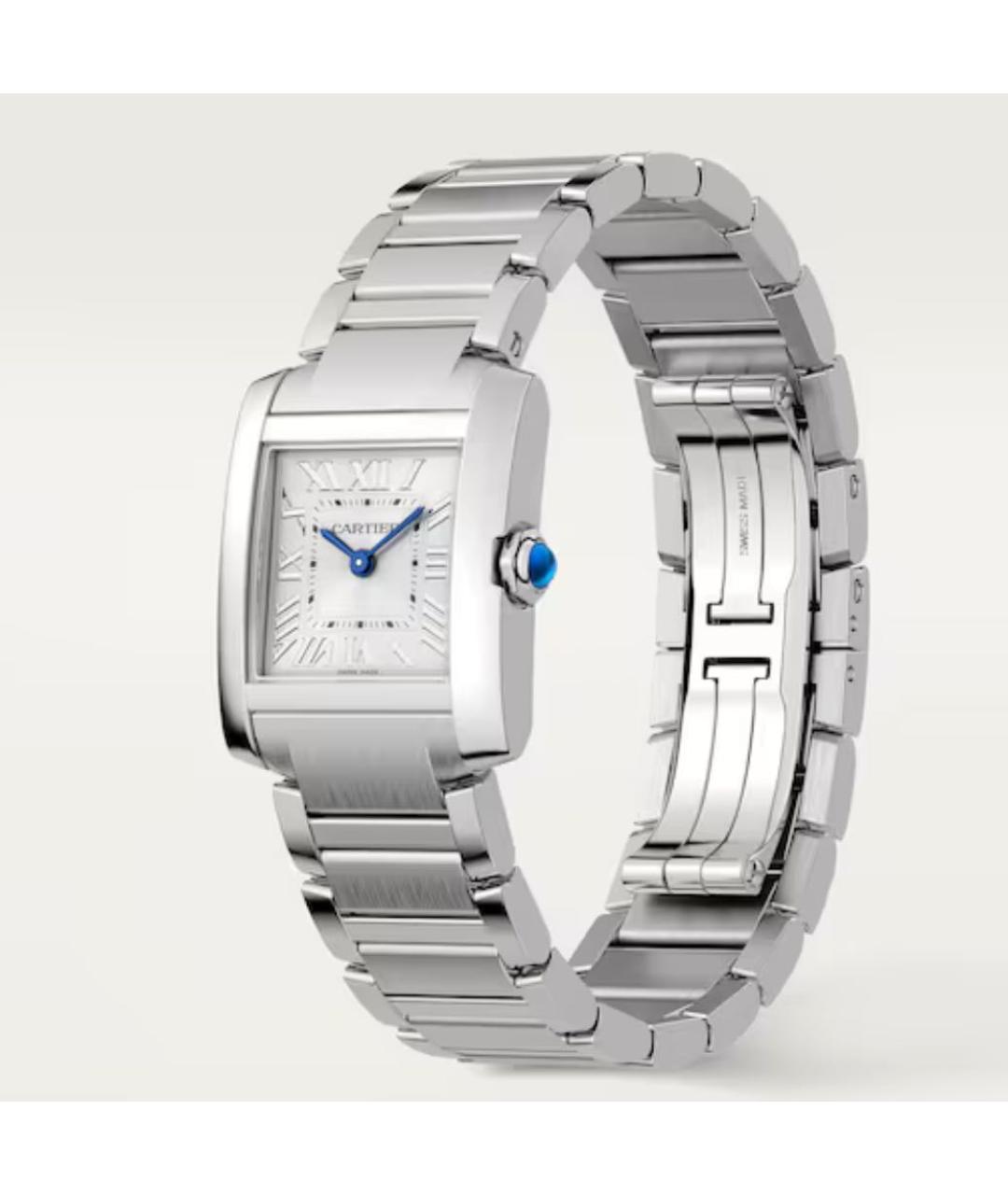 CARTIER Серебряные часы, фото 2