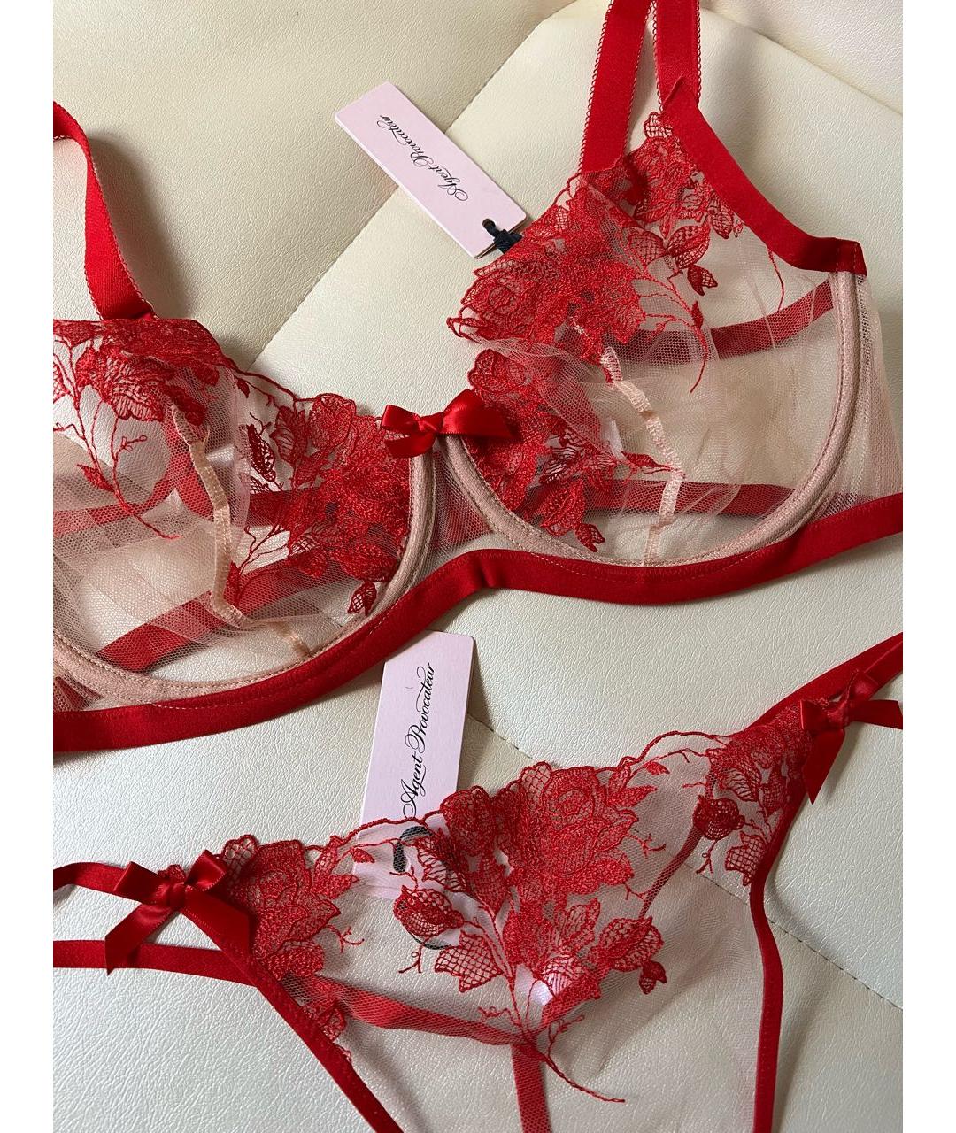 AGENT PROVOCATEUR Красный комплекты, фото 3