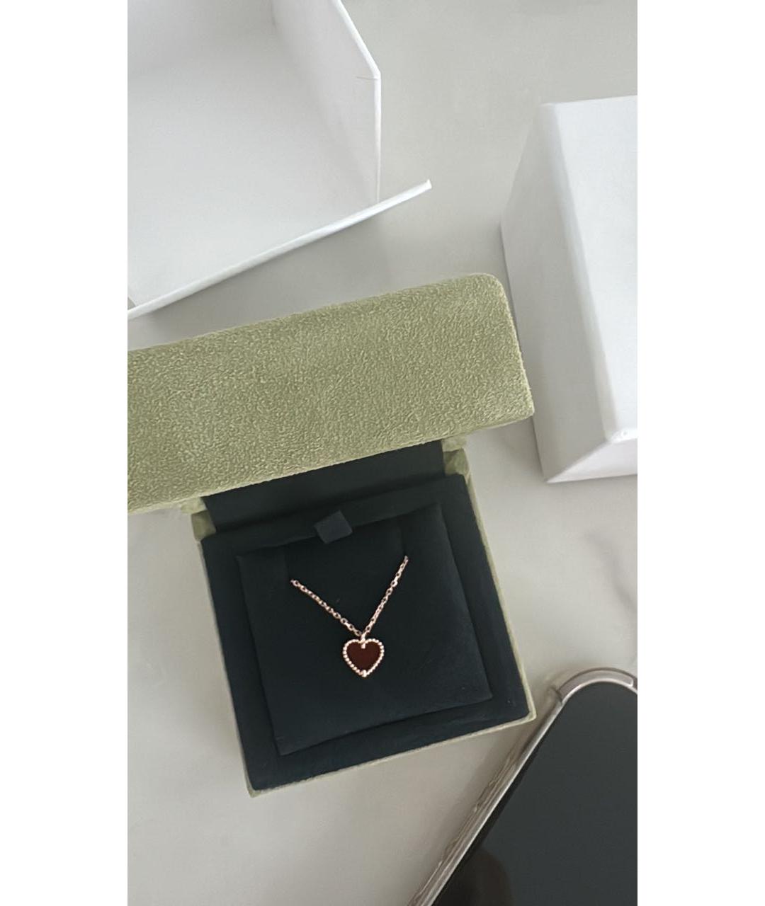 VAN CLEEF & ARPELS Красное колье из розового золота, фото 3