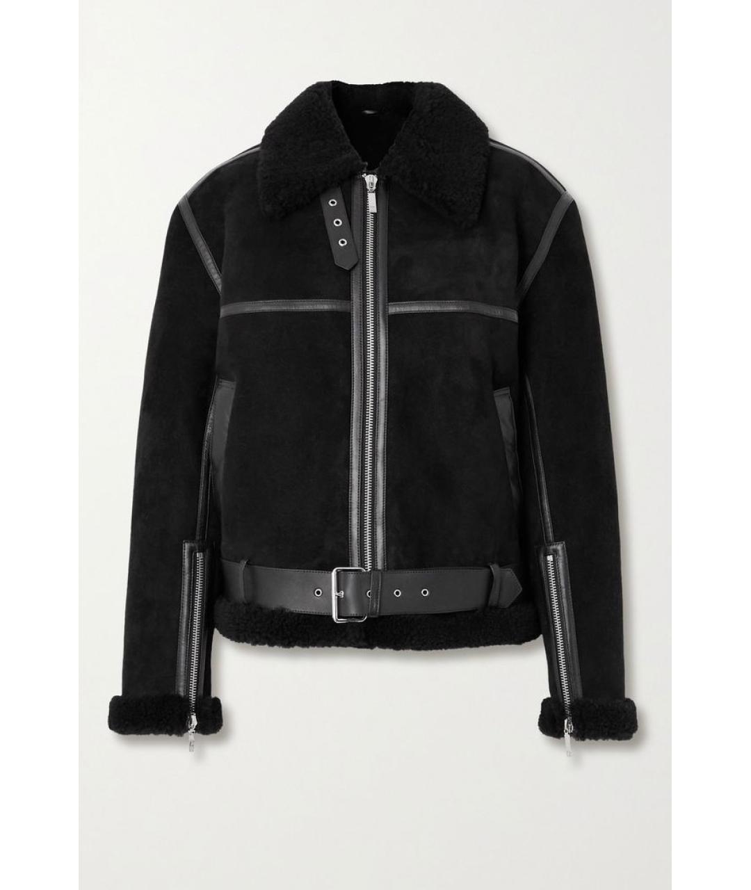 TOTEME Черная замшевая дубленка, фото 10