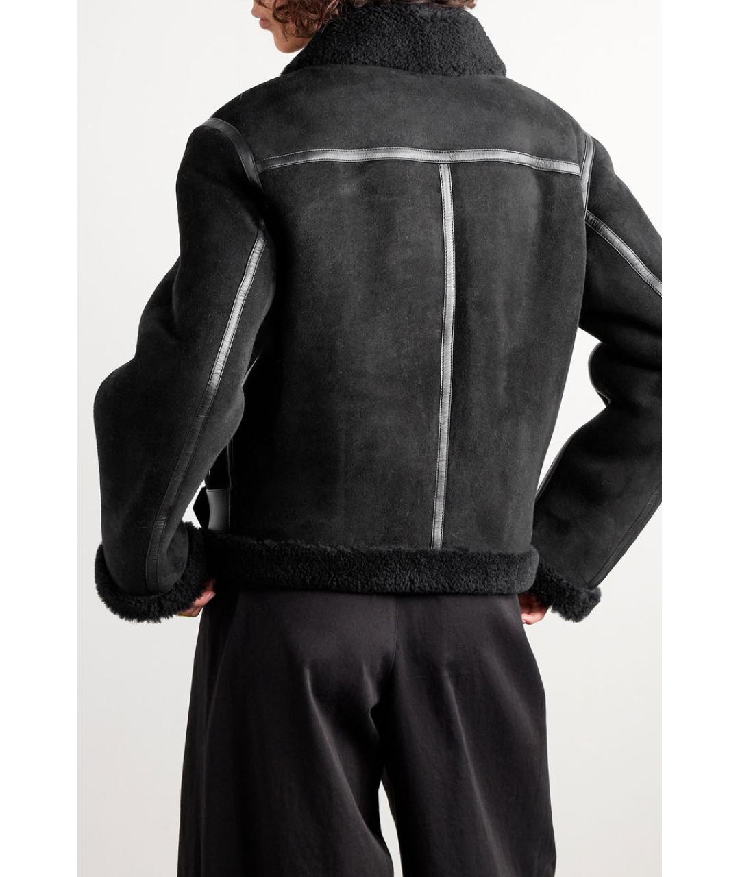 TOTEME Черная замшевая дубленка, фото 9