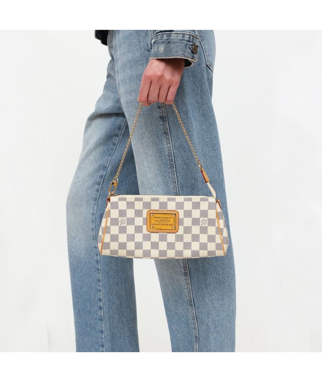 LOUIS VUITTON Бежевая сумка через плечо, фото 8