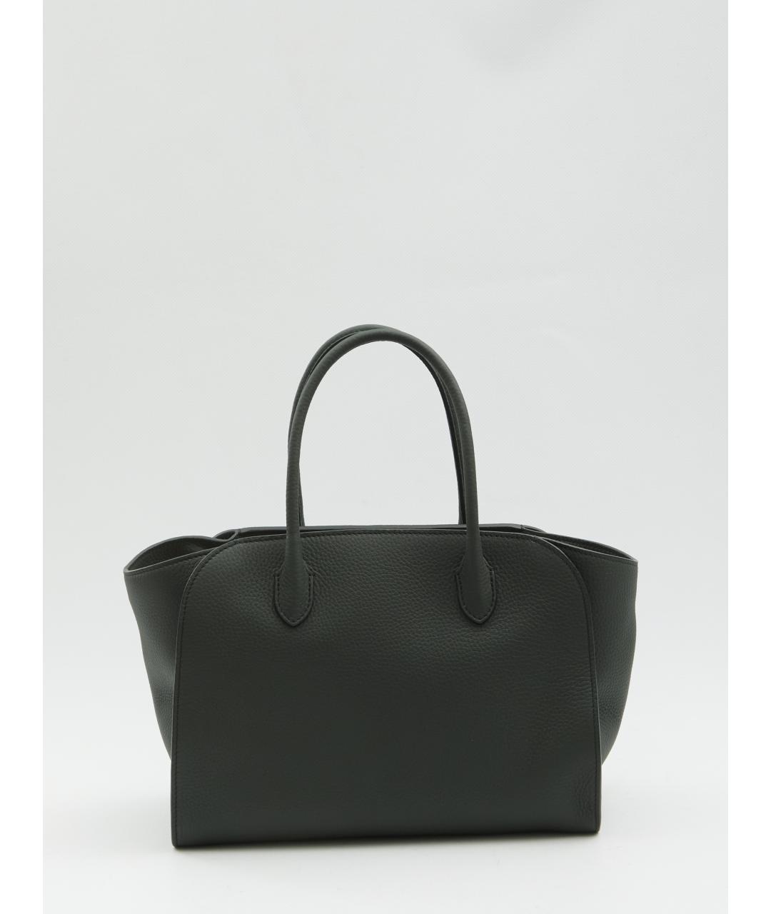 THE ROW Зеленая кожаная сумка тоут, фото 4