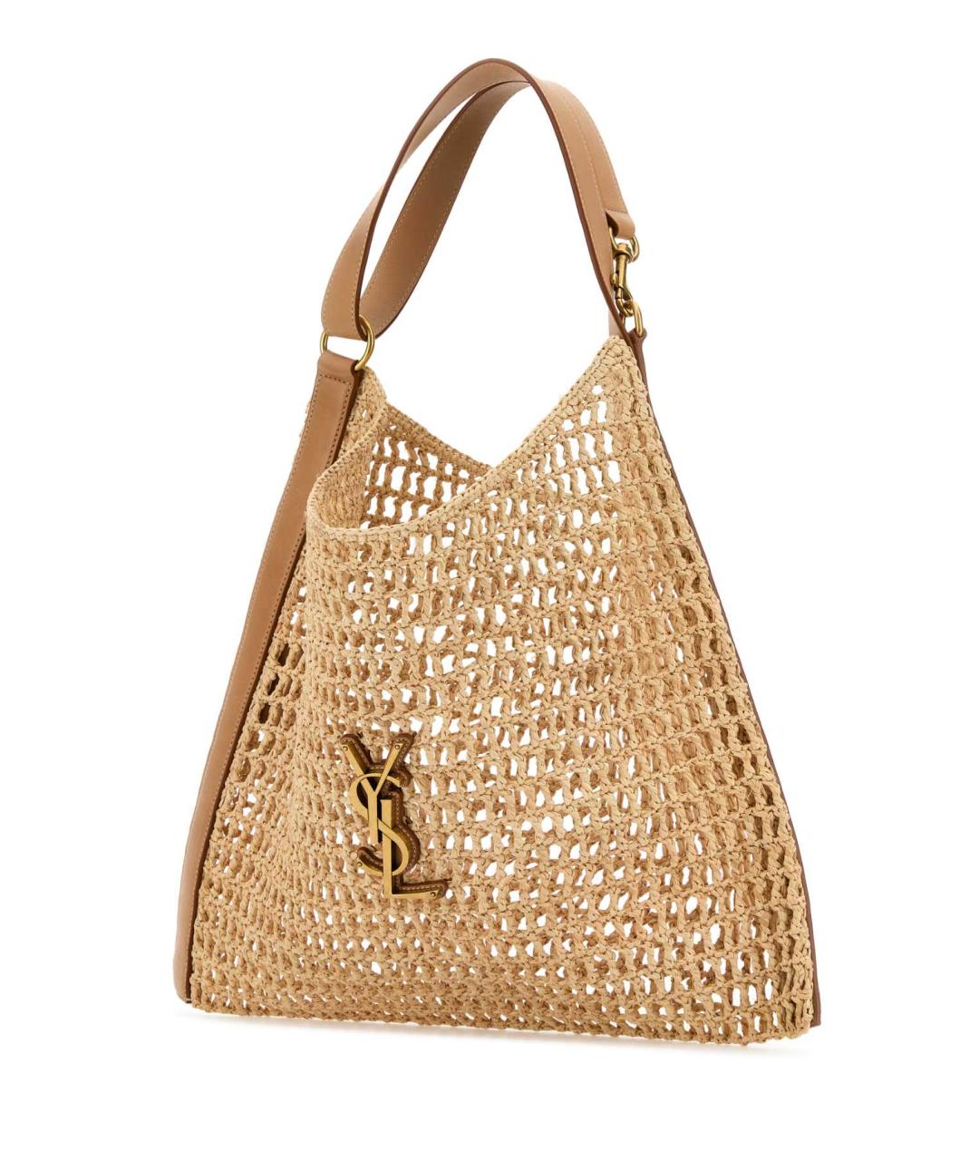 SAINT LAURENT Бежевая сумка тоут, фото 2