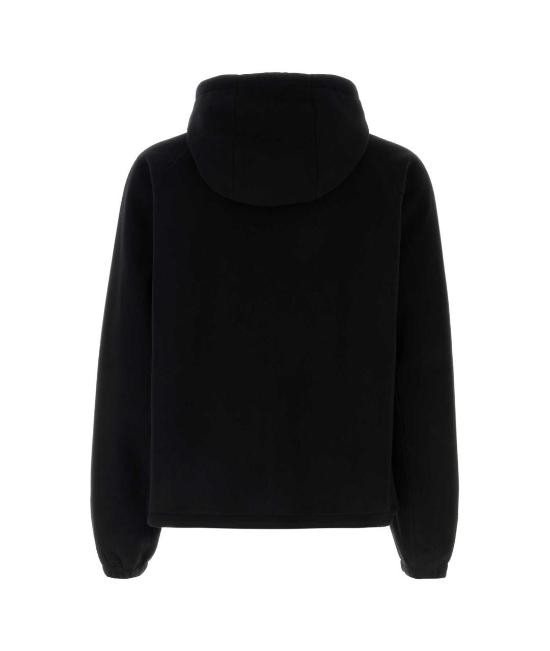 PRADA Черная полиэстеровая куртка, фото 2