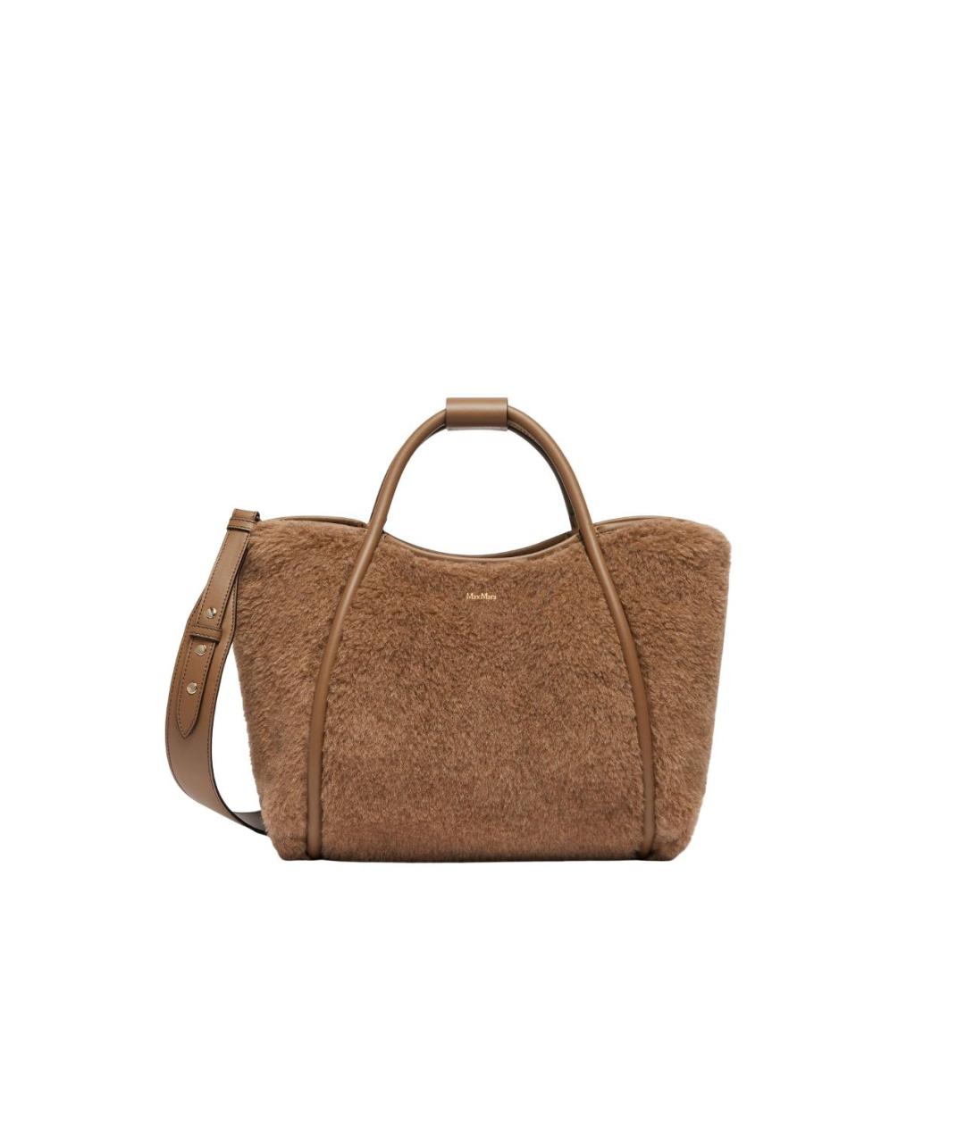 MAX MARA Коричневая сумка тоут, фото 1