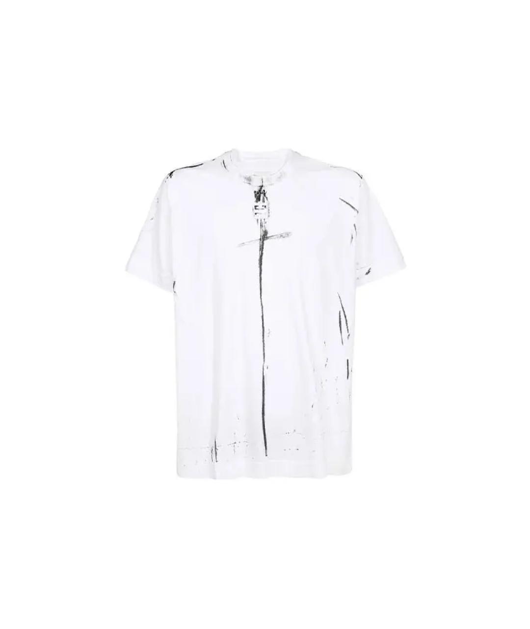 GIVENCHY Белая хлопковая футболка, фото 1