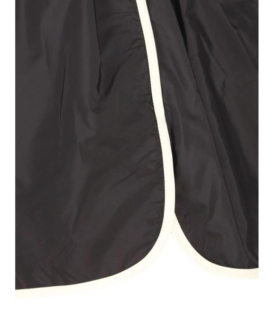 PRADA Черные полиамидовые шорты, фото 4