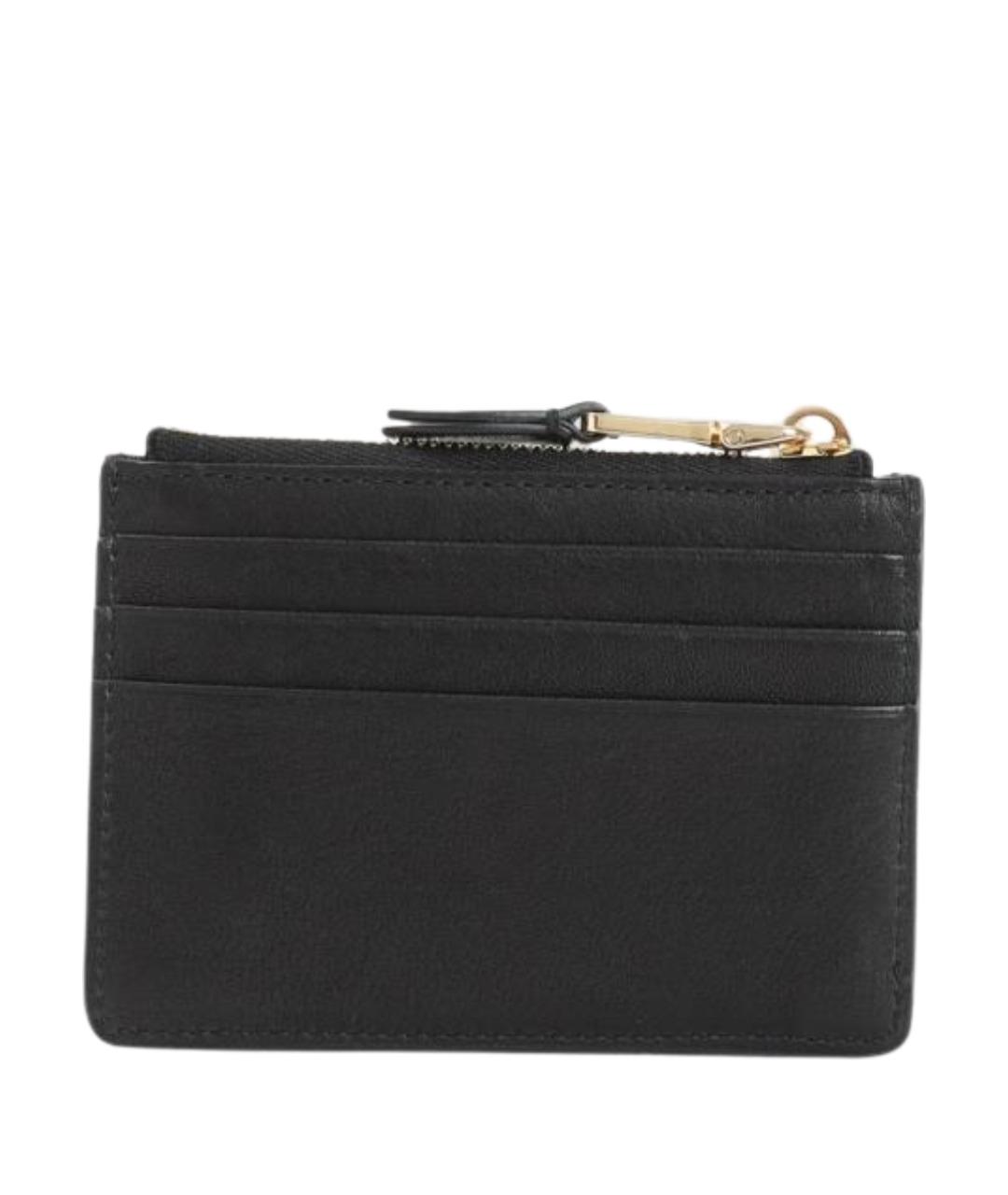 MIU MIU Черный кожаный кардхолдер, фото 3