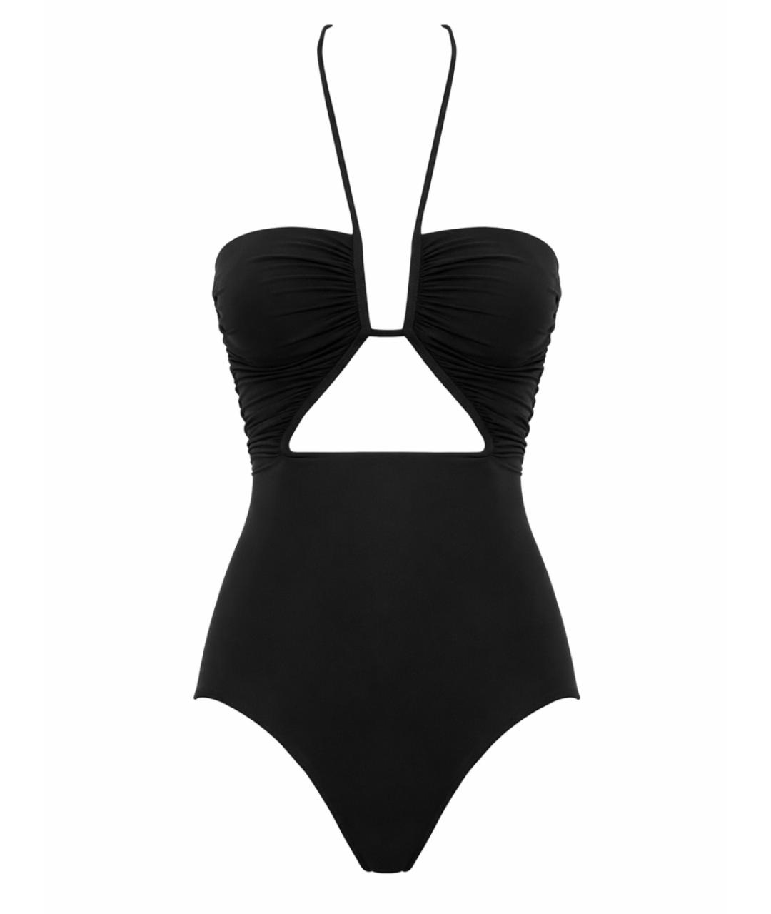 RICK OWENS Черный полиамидовый купальник, фото 1