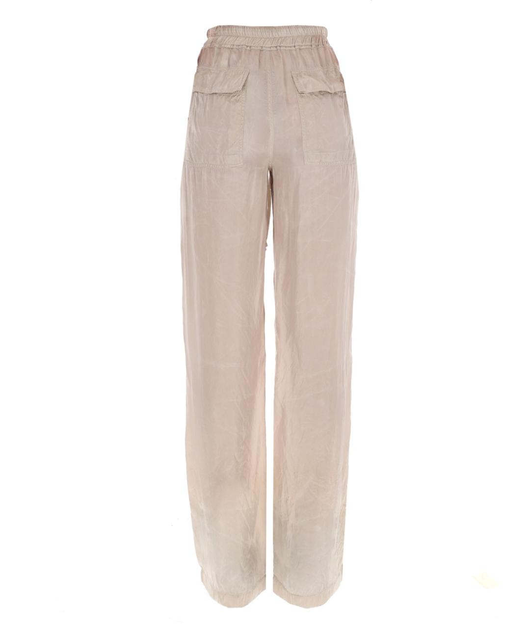 RICK OWENS Розовые прямые брюки, фото 2