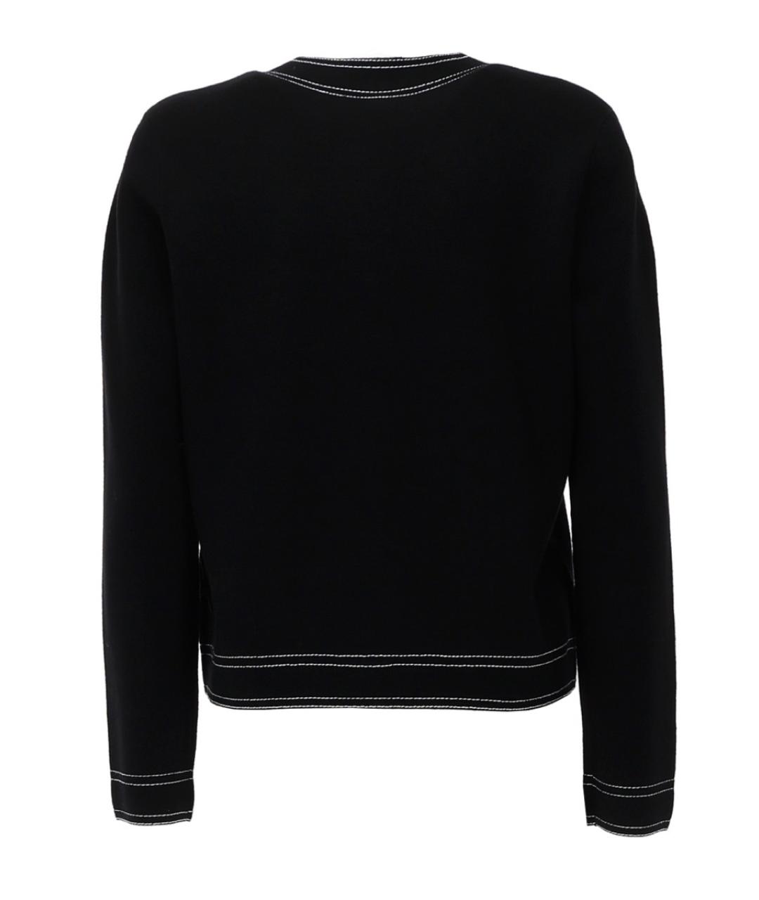 TORY BURCH Черный шерстяной кардиган, фото 3