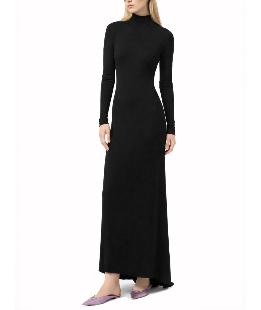 TOM FORD Черное вискозное вечернее платье, фото 2