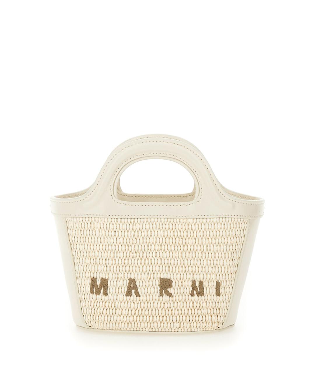 MARNI Розовая кожаная сумка с короткими ручками, фото 1