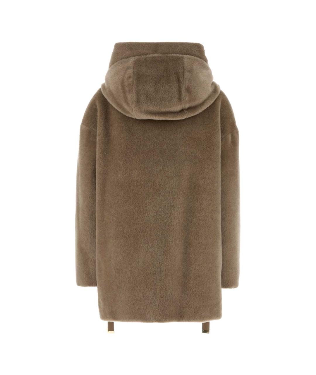 MAX MARA Бежевая шерстяная куртка, фото 2