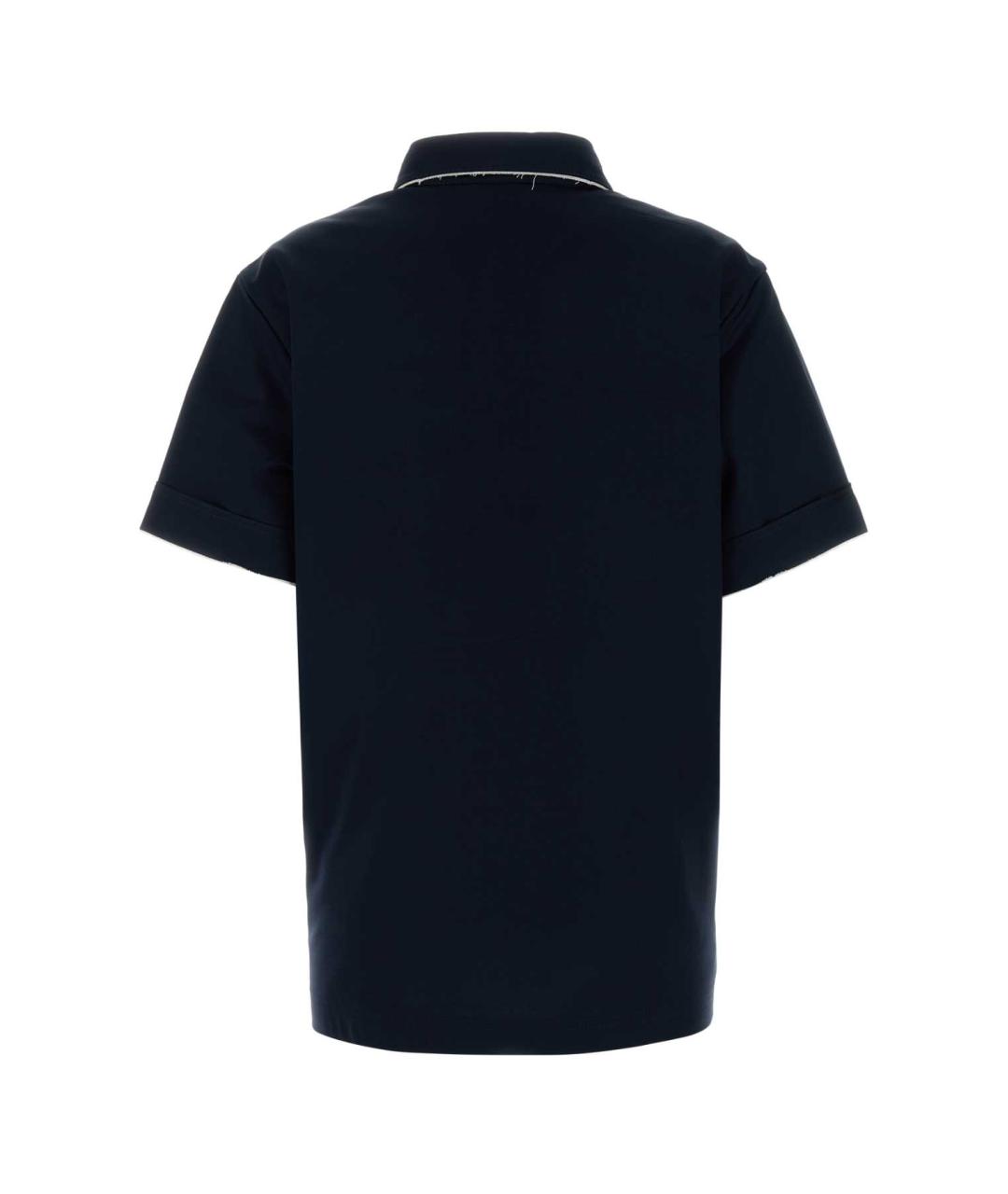 PRADA Синяя хлопковая футболка, фото 2