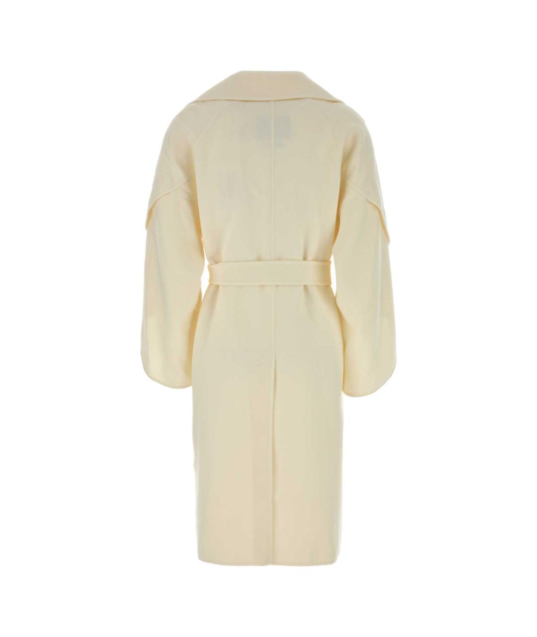 MAX MARA Бежевое шерстяное пальто, фото 2