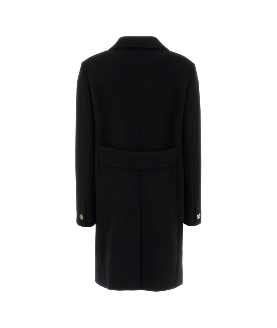 GUCCI Черное шерстяное пальто, фото 2