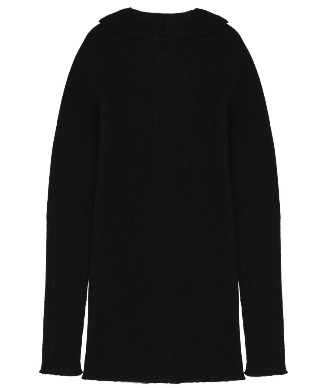 RICK OWENS Черный шерстяной джемпер / свитер, фото 3