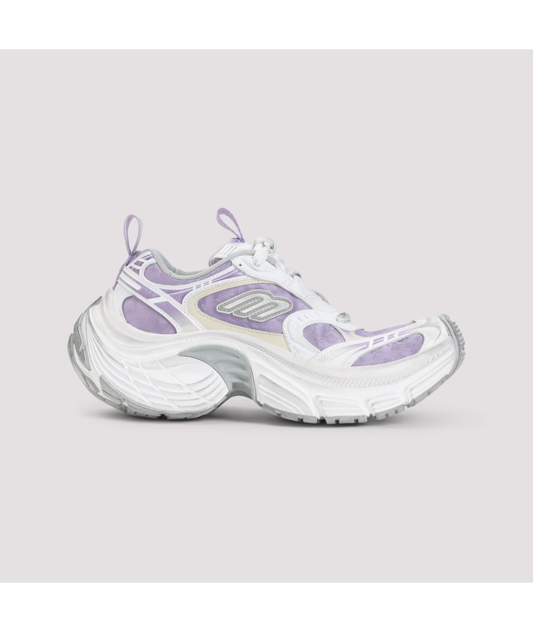 BALENCIAGA Белые синтетические кроссовки, фото 3