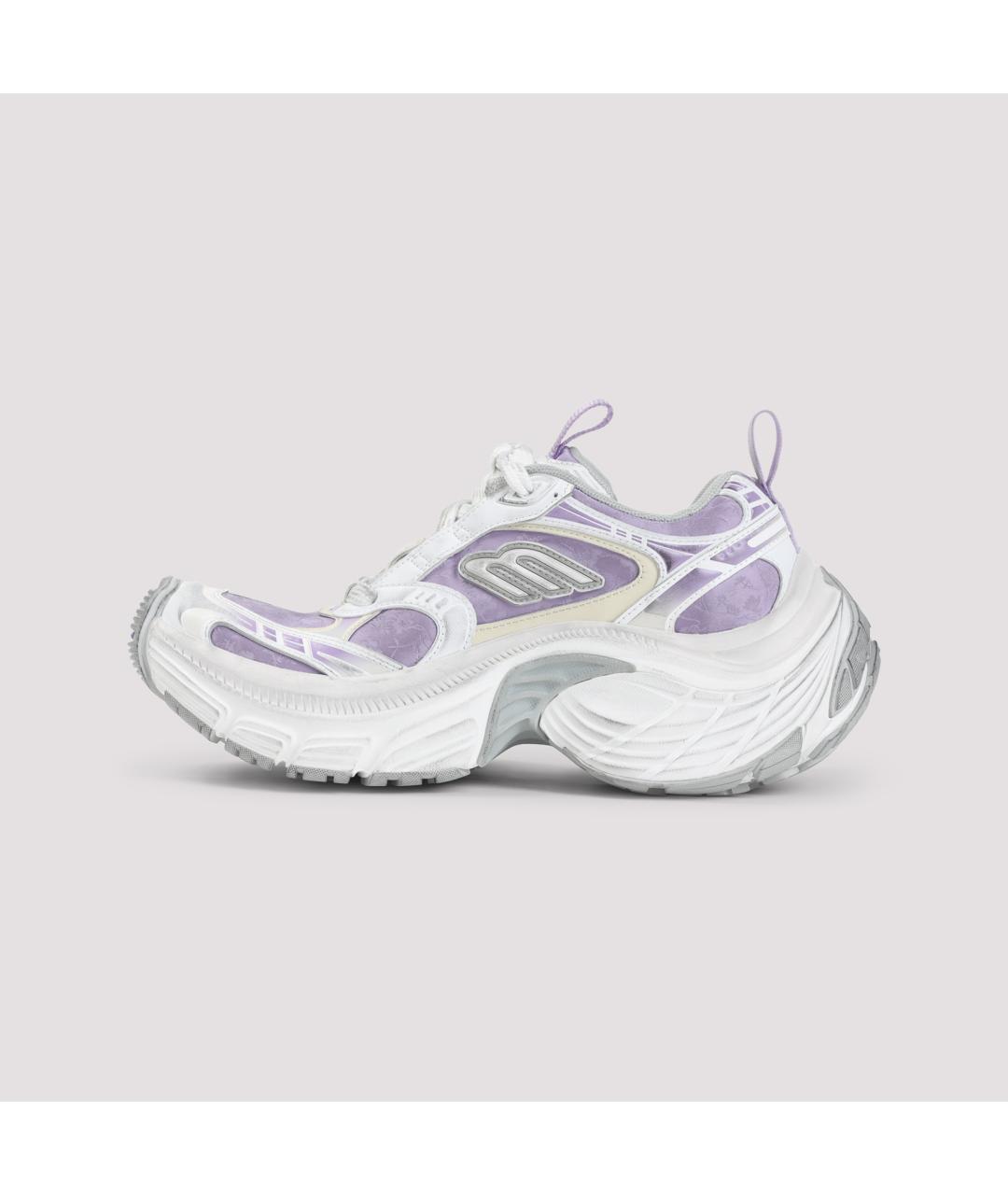 BALENCIAGA Белые синтетические кроссовки, фото 5