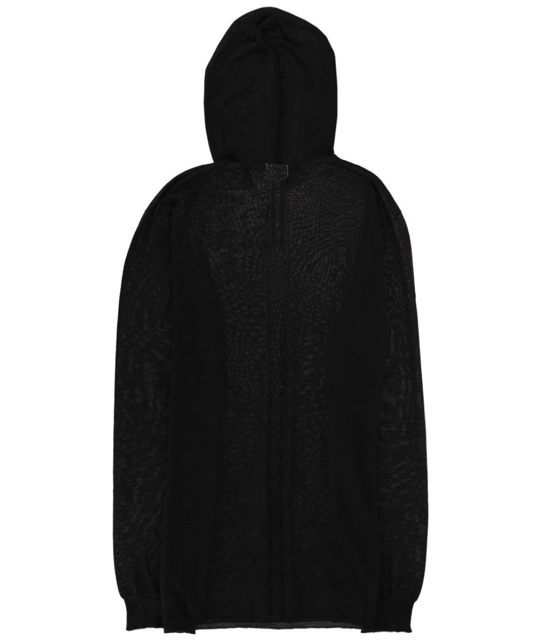 RICK OWENS Черный шерстяной джемпер / свитер, фото 3