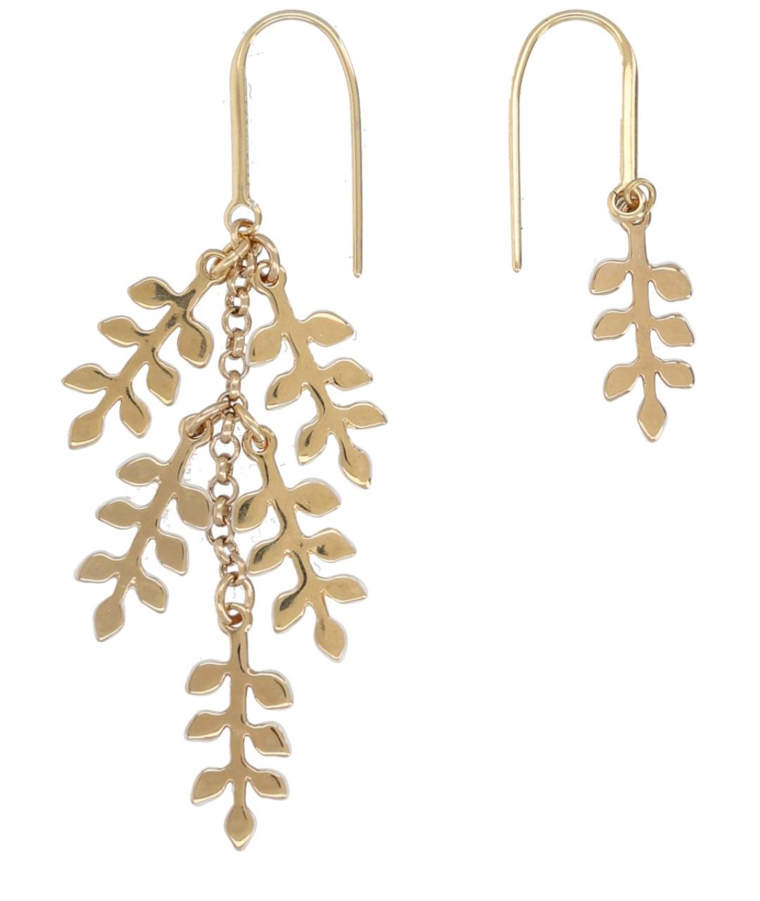 ISABEL MARANT Розовые металлические серьги, фото 2