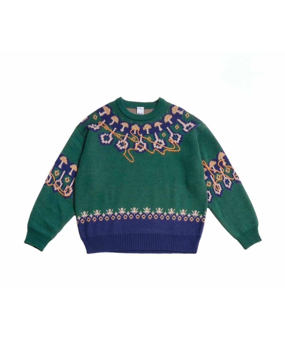 Perks and Mini Зеленый шерстяной джемпер / свитер, фото 1