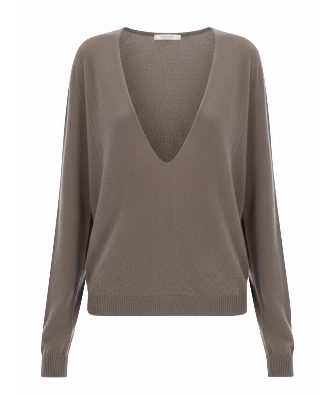 RICK OWENS Черный шерстяной джемпер / свитер, фото 1