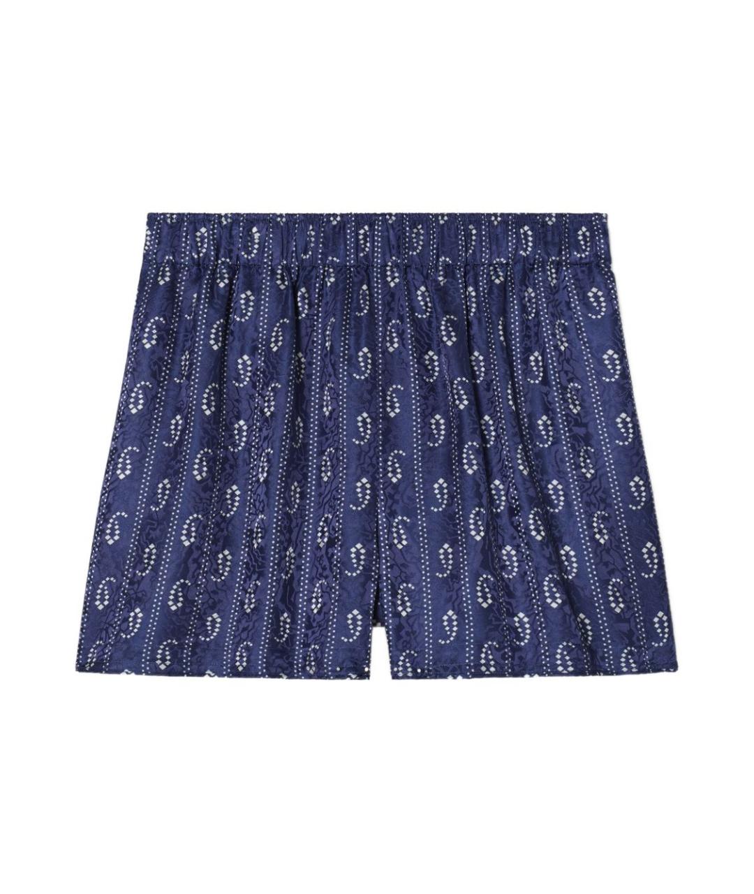 TORY BURCH Синие вискозные шорты, фото 2