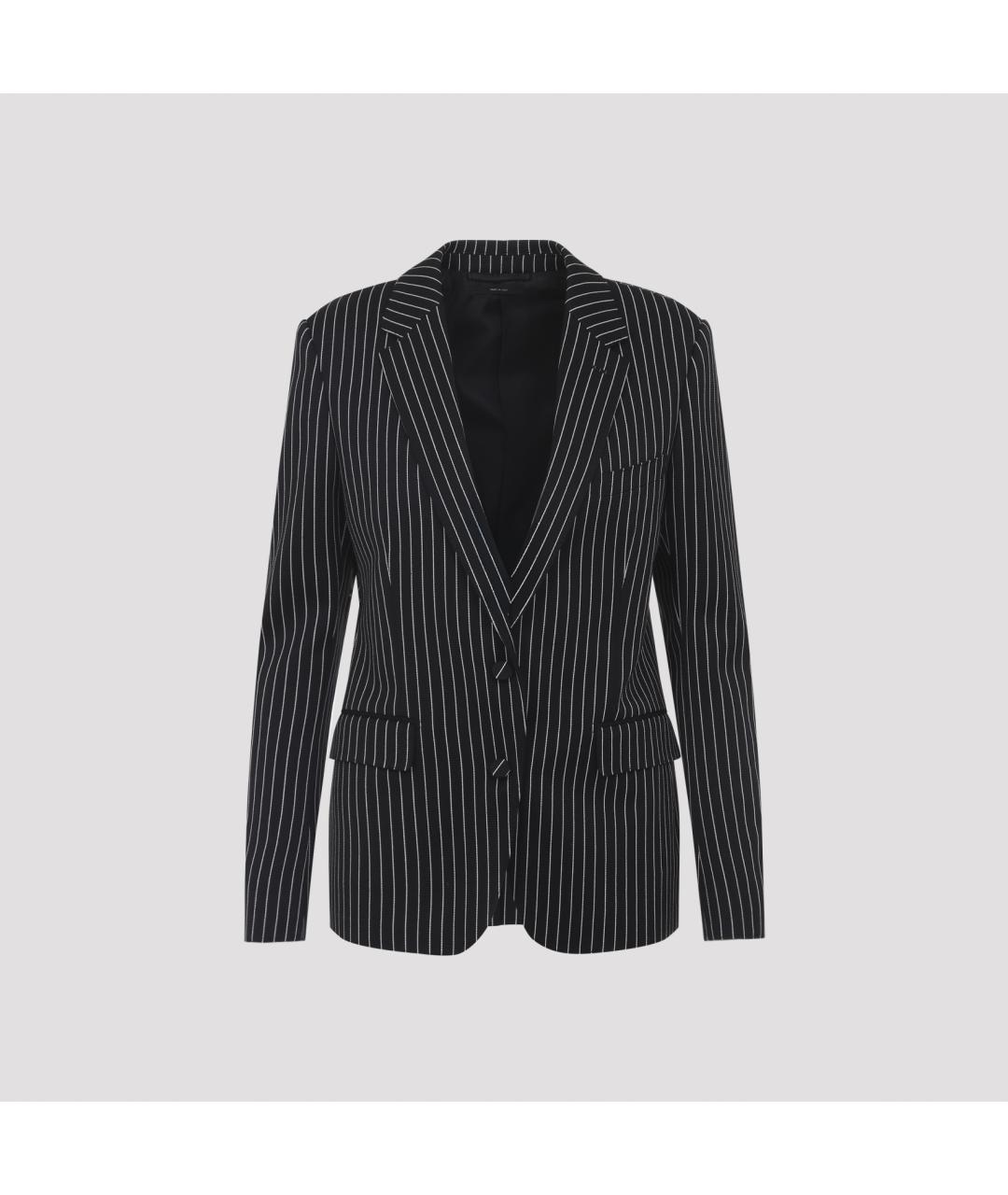 TOM FORD Черный шерстяной жакет/пиджак, фото 4