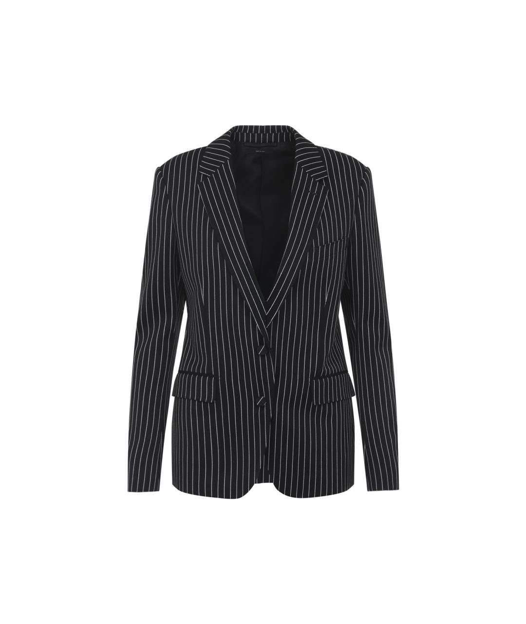 TOM FORD Черный шерстяной жакет/пиджак, фото 2