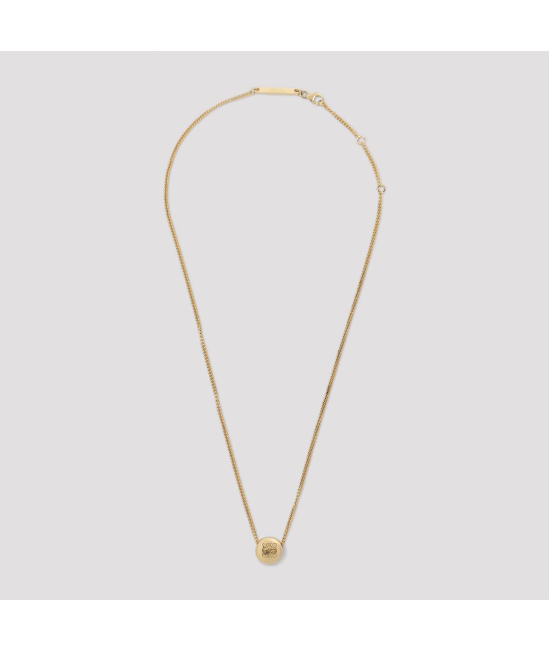 LOEWE Золотая серебряная цепочка, фото 2