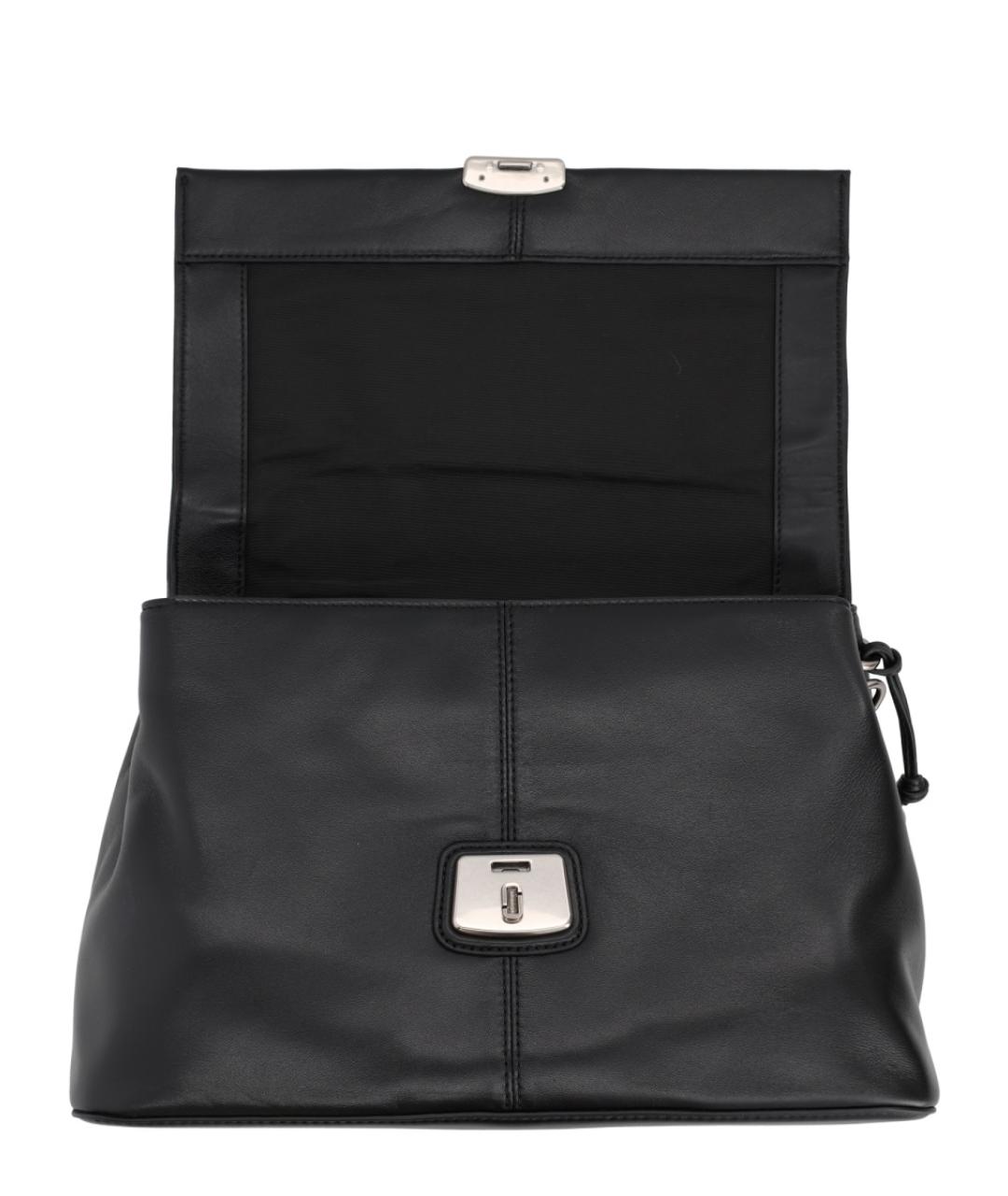 DOLCE&GABBANA Черная кожаная сумка через плечо, фото 5