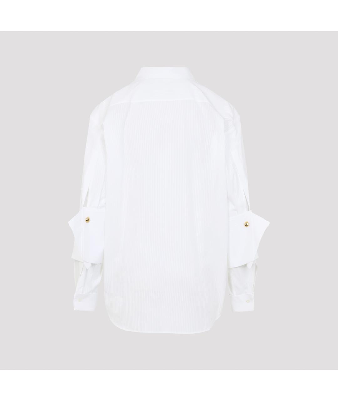 LOEWE Белая хлопковая рубашка, фото 3