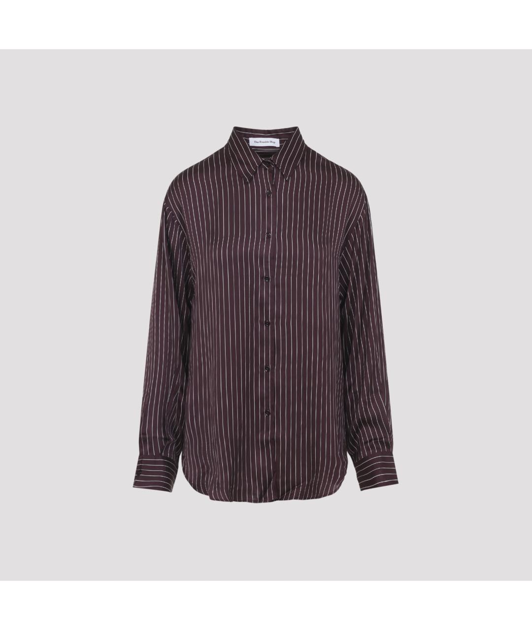 THE FRANKIE SHOP Красная вискозная рубашка, фото 2